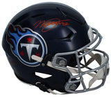 Will Levis Autographed Tennessee Titans Speed Flex Helmet Fanatics LE 1/25