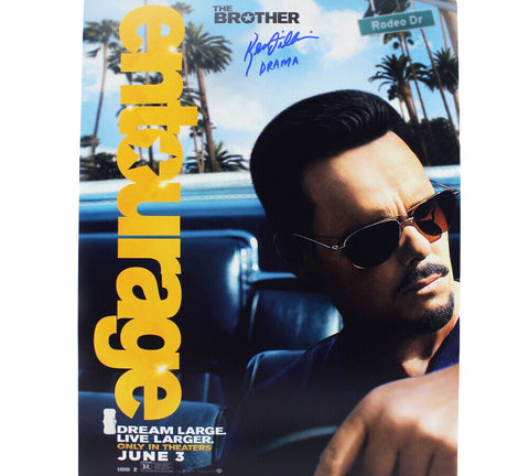 Kevin Dillon Signed Entourage Unframed 16x20 Photo - Close Up-Drama