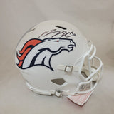 BO NIX SIGNED DENVER BRONCOS F/S 2024 ALTERNATE SPEED AUTHENTIC HELMET BECKETT