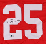 Elijah Mitchell Signed 49ers Jersey (Beckett) San Francisco Running Back