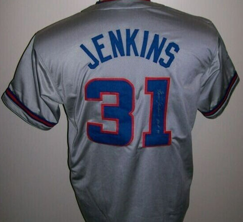 Fergie Jenkins Signed Cubs Jersey Inscribed "HOF 91" (JSA COA) 1969 Chicago Ace