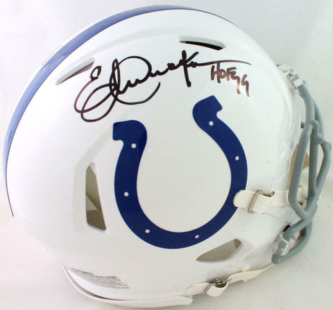 Eric Dickerson Autographed Colts F/S Speed Authentic Helmet HOF-Beckett W *Black