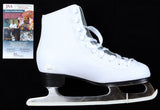 Tai Babilonia & Randy Gardner Signed Ice Skate Inscribed "Love" (JSA COA)