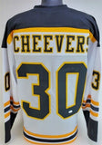 Gerry Cheevers Signed Boston Bruins Jersey (JSA COA) Hall of Fame Goaltender