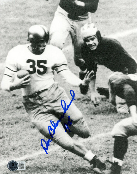 Doc Blanchard Autographed Army Black Knights 8x10 Photo Beckett 47198