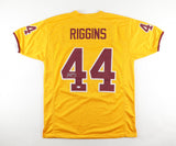 John Riggins Signed Washington Redskins Throwback Jersey (Beckett COA) HOF R.B.