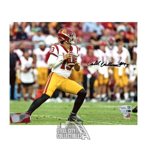 Caleb Williams Autographed USC 8x10 Football Photo - Fanatics