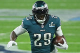 LeGarrette Blount Signed Philadelphia Eagles Jersey (Beckett) 3xSuper Bowl Champ