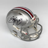 Eddie George Autographed Signed Ohio State Buckeyes Mini Helmet Beckett Titans