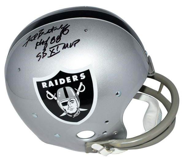 FRED BILETNIKOFF SIGNED OAKLAND RAIDERS FULL SIZE THROWBACK TK HELMET BECKETT