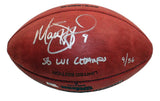 MATTHEW STAFFORD Autographed "SB LVI Champs" SB Champ Football FANATICS LE 9/56