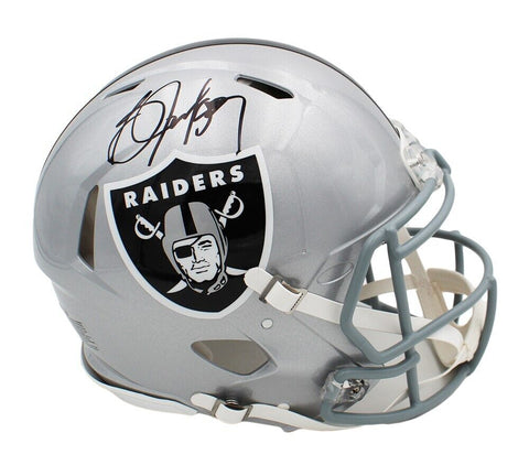 Bo Jackson Signed Los Angeles Raiders Speed Flex Authentic NFL Helmet