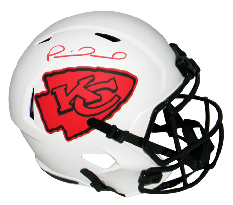 PATRICK MAHOMES AUTOGRAPHED KANSAS CITY CHIEFS LUNAR FULL SIZE HELMET BECKETT