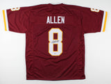 Kyle Allen Signed Washington Redskins Jersey (Beckett Holo) Ex Houston Cougar QB