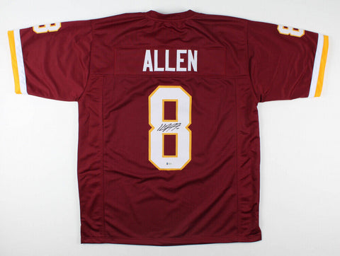 Kyle Allen Signed Washington Redskins Jersey (Beckett Holo) Ex Houston Cougar QB