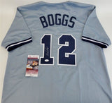 Wade Boggs New York Yankees Signed Jersey (JSA COA) 1996 World Series Champ 3.B.