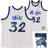 MAGIC SHAQUILLE O'NEAL AUTOGRAPHED M&N 1993-94 HWC JERSEY XL BECKETT 235518