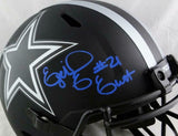 Ezekiel Elliott Signed Dallas Cowboys F/S Eclipse Speed Helmet - Beckett W Auth