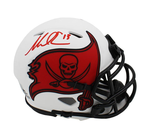 Mike Evans Signed Tampa Bay Buccaneers Speed Lunar NFL Mini Helmet