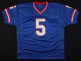 Sean Landeta Signed New York Giants Jersey Inscribed "2xS.B Champs" (JSA COA)