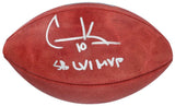 COOPER KUPP Autographed "SB LVI MVP" Rams Super Bowl Football FANATICS