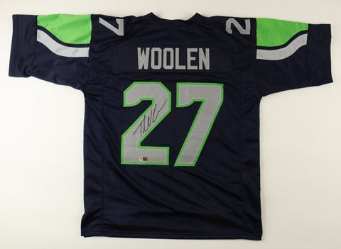 Tariq Woolen Signed Seattle Seahawks Jersey (Players Ink Hologram) 2022 Pro Bowl