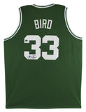 Larry Bird Authentic Signed Green Pro Style Jersey Autographed BAS