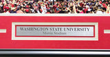 FRAMED 12X36 PANORAMIC PHOTO WASHINGTON STATE GAMEDAY WIN VS OREGON 235673