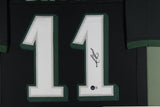 AJ A.J. BROWN (Eagles black TOWER) Signed Autographed Framed Jersey Beckett