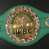 Autographed/Signed Floyd Mayweather Jr. WBC Boxing Replica Belt Beckett BAS COA