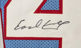 Earl Campbell Signed Houston Oilers Jersey / 5xPro Bowl R.B. (Beckett) HOF / MVP