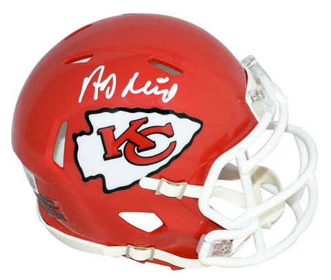 ANDY REID SIGNED KANSAS CITY CHIEFS SUPER BOWL LVII 57 SPEED MINI HELMET BECKETT