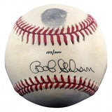 Bob Gibson Signed LE ONL Baseball w/ Thumbprint & Display Case / Beckett LOA