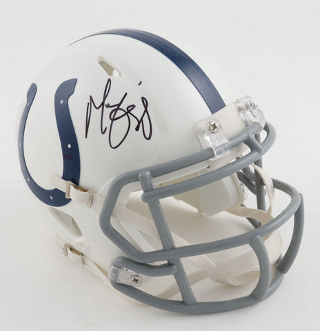 Marvin Harrison Signed Indianapolis Colt Speed Mini Helmet (JSA COA) Pro Bowl WR