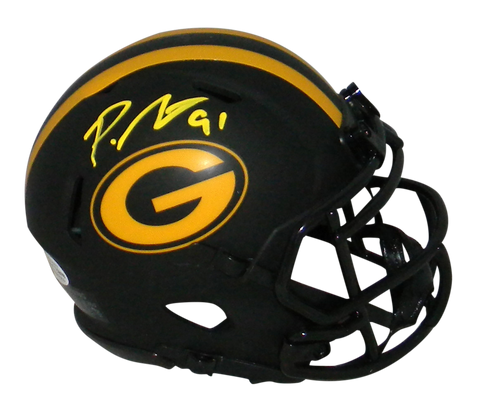 PRESTON SMITH AUTOGRAPHED GREEN BAY PACKERS ECLIPSE SPEED MINI HELMET BECKETT