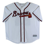 Braves Deion Sanders Authentic Signed White Majestic Coolbase Jersey BAS Witness