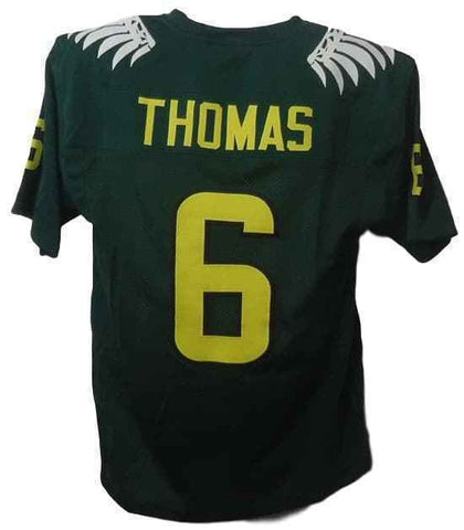 Deanthony Thomas Unsigned Oregon Ducks Green XL Jersey 40002