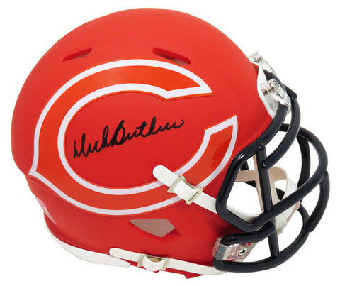 Dick Butkus Signed Chicago Bears AMP Riddell Speed Mini Helmet - SCHWARTZ