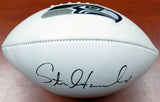 STEVEN HAUSCHKA AUTOGRAPHED SIGNED SEAHAWKS WHITE LOGO FOOTBALL MCS HOLO 112614