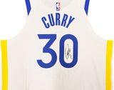 WARRIORS STEPHEN CURRY AUTOGRAPHED NIKE JERSEY SIZE 48+2 JSA 235472