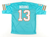 Dan Marino Signed Miami Dolphins Jersey (JSA) 9xPro Bowl Q.B / H.O.F. / 1984 MVP