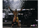 Bobby Lashley Autographed WWE Standing on Ropes 16" x 20" Photograph Fanatics