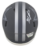 Cowboys Micah Parsons Authentic Signed Slate Speed Mini Helmet W/ Case Fanatics