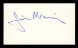 Rays Jim Morris Authentic Signed 3x5 Index Card Autographed BAS #BP00927