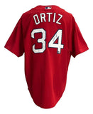 David Ortiz Signed Boston Red Sox M&N Cooperstown Collection Jersey BAS ITP