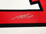 ATLANTA FALCONS MICHAEL VICK AUTOGRAPHED WHITE JERSEY BECKETT BAS WITNESS 230183