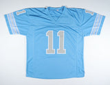 Greg Landry Signed Lions Jersey (RSA Hologram) Detroit Starting QB (1968-1978)