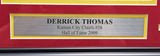 Derrick Thomas Autographed Framed 8x10 Photo Kansas City Chiefs Beckett #AC85137