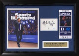 Mike Krzyzewski Coach K Autographed Duke Final Game Signed Photo Framed JSA 7