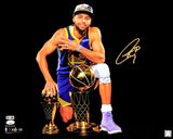 STEPHEN CURRY AUTOGRAPHED 16X20 PHOTO WARRIORS 2021-22 NBA FINALS JSA 235478